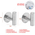 Hook silver 2PCS Set