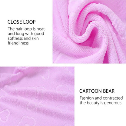 Couverture de serviette hautement absorbante en microfibre pour enfants et bébés