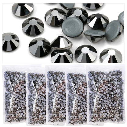 Strass pailletés à dos plat pour nail art, accessoires de décoration pour robe
