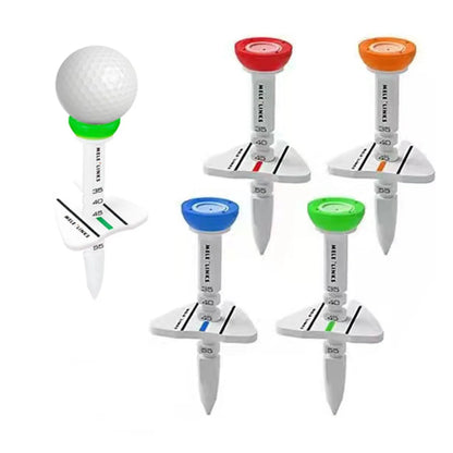 Ensemble de tees de golf en plastique avec support de balle