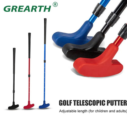 Mini-putter de golf réglable à deux voies pour tous