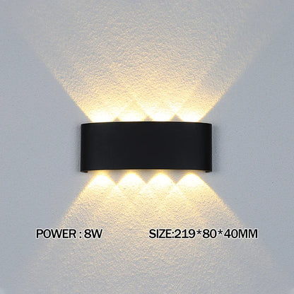 Wasserdichte LED-Wandleuchte für den Außenbereich