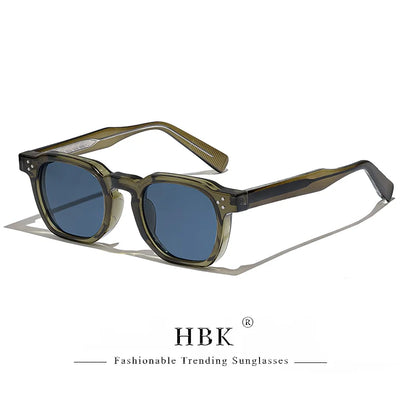 Unisex Retro Square Punk Sunglasses