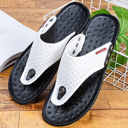 Rutschfester Bade-Flip-Flop, lässiger Strand-Slipper