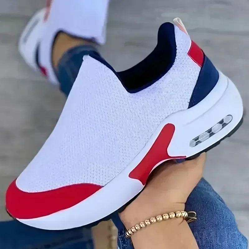Baskets de sport décontractées en maille respirante pour femmes