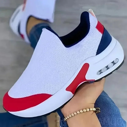 Baskets de sport décontractées en maille respirante pour femmes