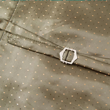 Costume de mariage 3 pièces pour homme en jacquard haute densité