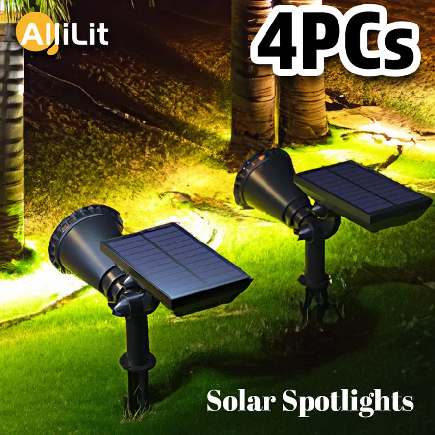 Adjustable Outdoor Waterproof Solar Power Spotlights