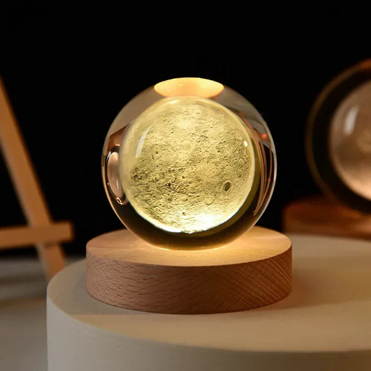 3D-Kristallplaneten-Nachtlicht-Astronomie-Globus