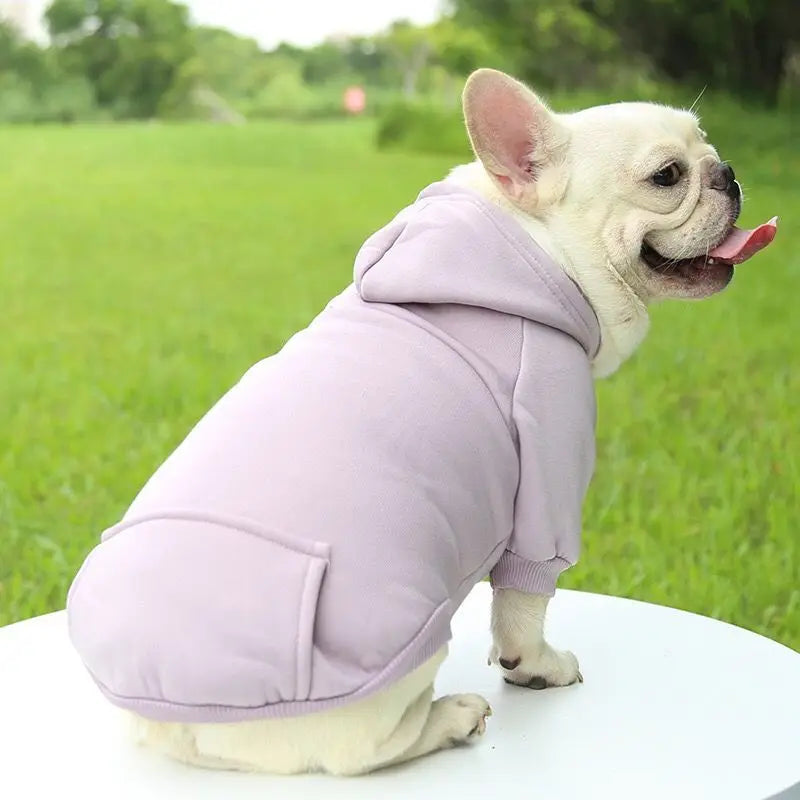 Pet Dog Clothes -  Dog Warm Sweater with Pockets