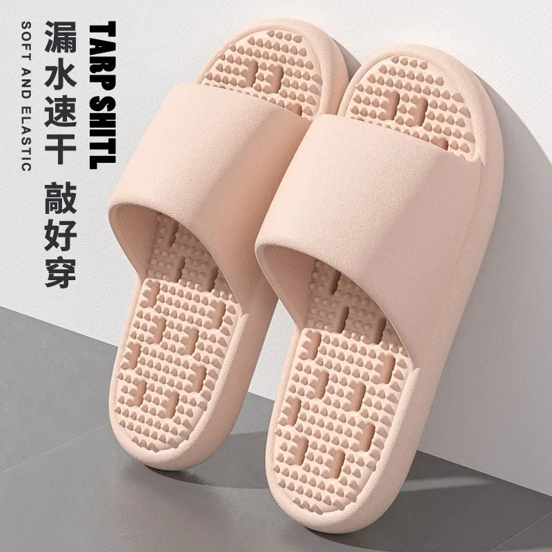 Unisex Breathable Cooling Anti-Slip Bathroom Slippers