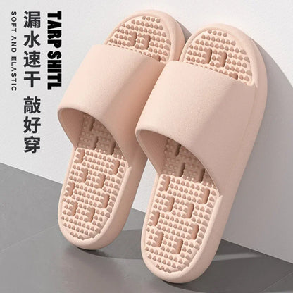 Unisex Breathable Cooling Anti-Slip Bathroom Slippers
