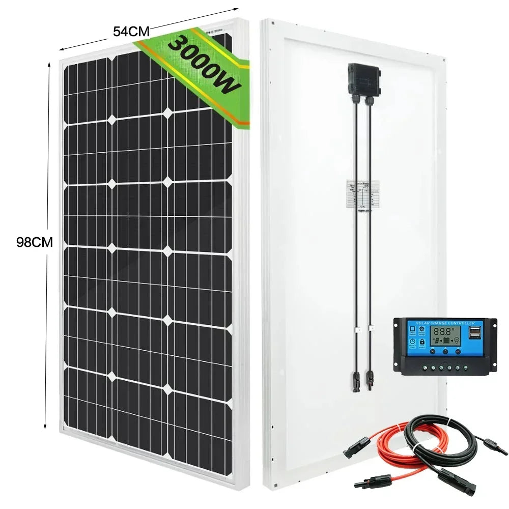 Rigid Waterproof 1000W-3000W 18V Solar Panel