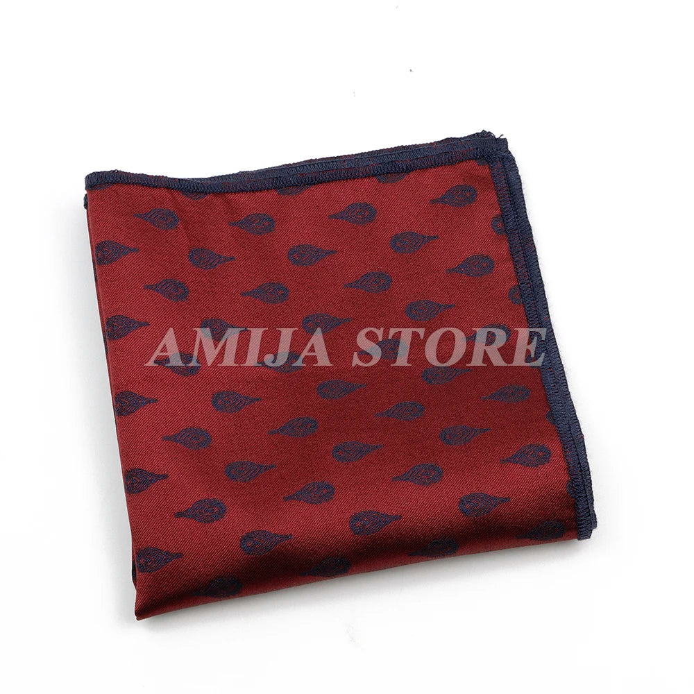 Men’s Floral Pocket Square – Premium Printed Handkerchief