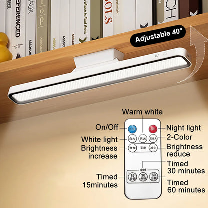 Dimmbare, über USB wiederaufladbare LED-Schreibtischlampe