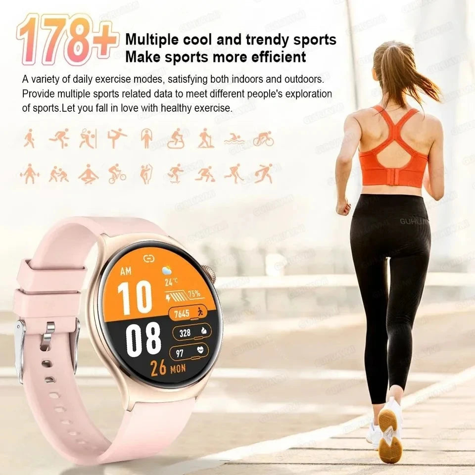 NFC Smart Watch Women - Smartwatch Ladies