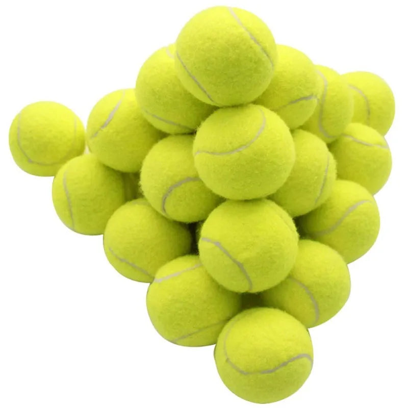 Balles de tennis en fibre chimique hautement flexibles pour l'entraînement