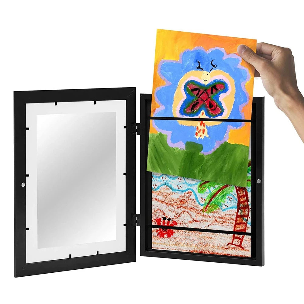 Magnetische Rahmen mit Frontöffnung für Kinderkunst