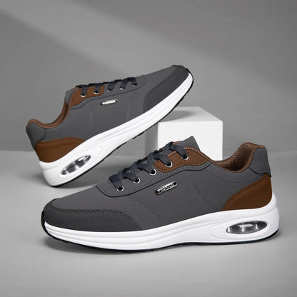 Wasserdichte und atmungsaktive Herren-Lederschuhe für Frühling und Herbst 