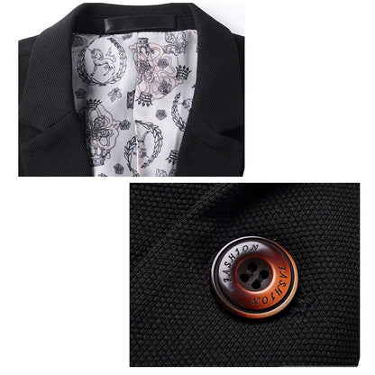 Blazer décontracté pour homme de marque - Coupe slim