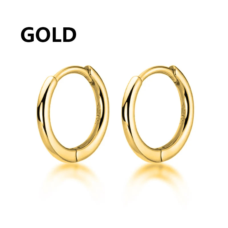 Boucles d'oreilles à tige en bois et acier inoxydable pour hommes, 1 paire