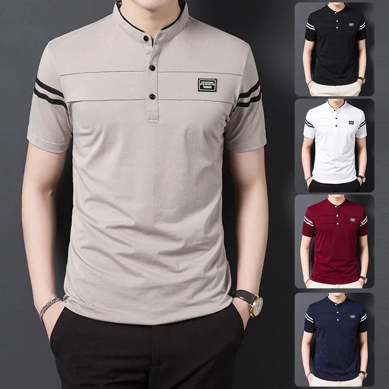 Koreanisches Sommer-Polo-T-Shirt