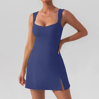 Schnell trocknendes ärmelloses Golfkleid für Damen