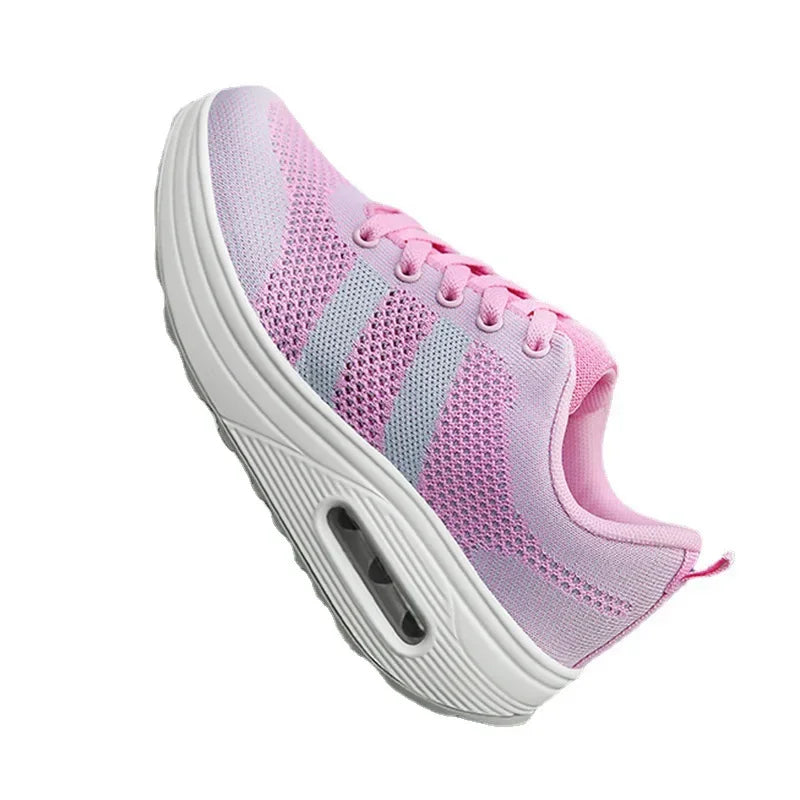 Women's Breathable Walking Mesh Air Cushion Shoes