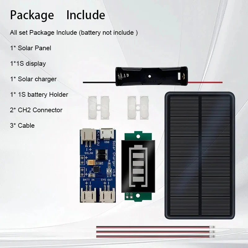 Mini Monocrystalline Silicon Solar Panel with Charger