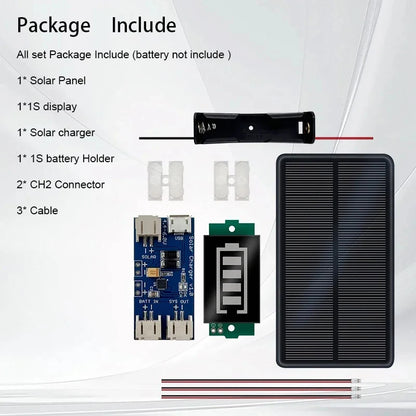Mini Monocrystalline Silicon Solar Panel with Charger