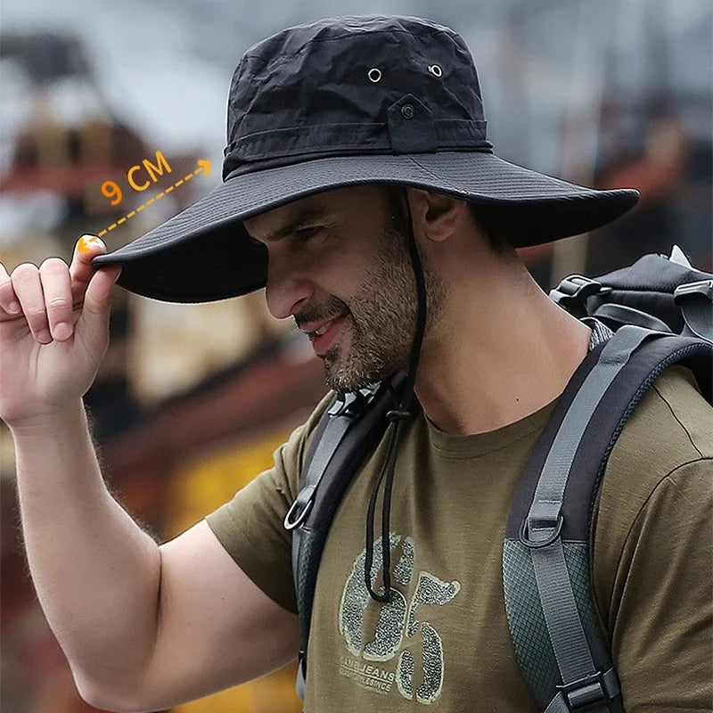 Chapeau de pêcheur résistant aux UV à séchage rapide