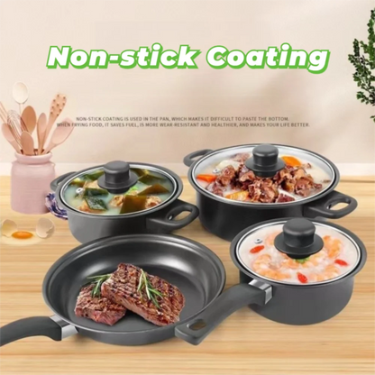 13-Piece Non-Stick Utensil Pots And Pans Cookware Set