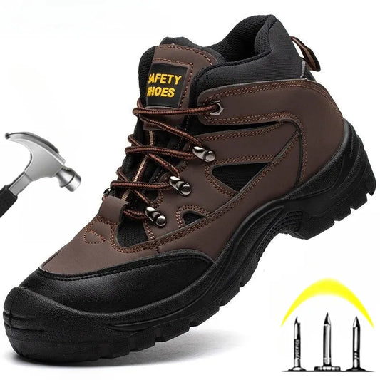 Men Safety Boots - Men Non Slip Work Sneakers