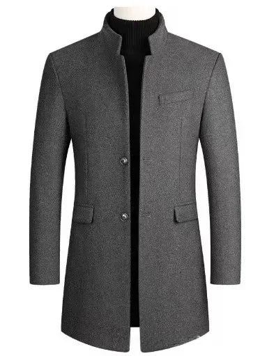 Veste cardigan en laine coupe slim élégante pour homme