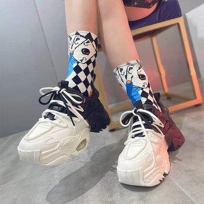 Women's Thick Bottom Comfortable  Sneakers