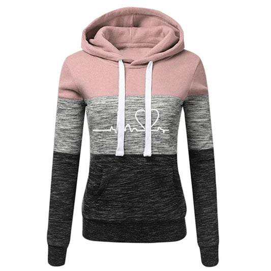 hoodie women, fleece hoodie women, women's pullover, fleece womens, sweaters women, sweatshirts women, color block pullover, womens warm fleece, fleece sweatshirts