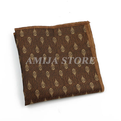 Men’s Floral Pocket Square – Premium Printed Handkerchief