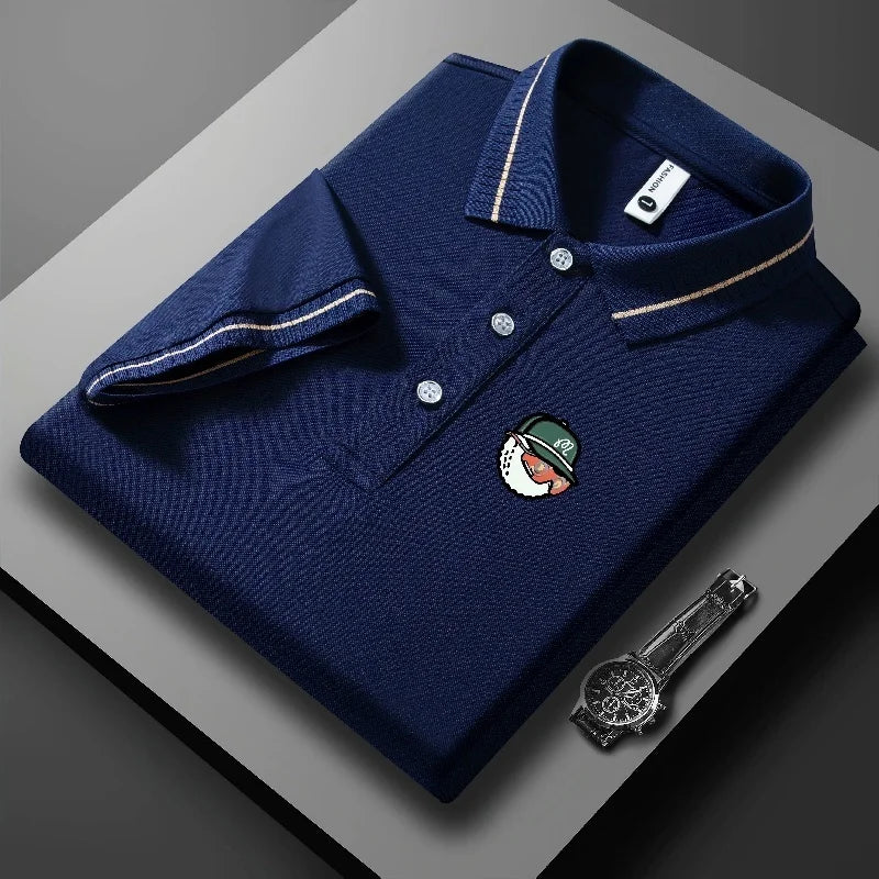 Men's Summer Button Short Sleeve Collar Shirt
