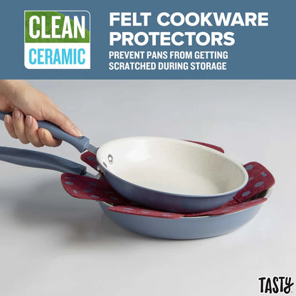 16-Piece Non-Stick Aluminum Ceramic Cookware Set
