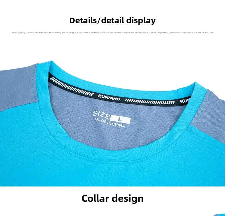 Men's Lightweight Moisture‑Wicking Running Shirt