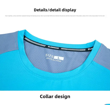 Men's Lightweight Moisture‑Wicking Running Shirt