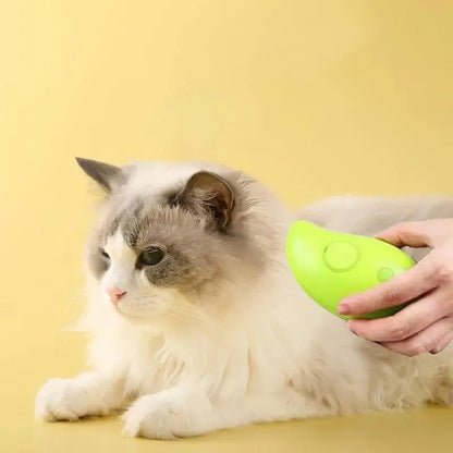 Steamy – brosse électrique pour chien, Spray pour poils de chat, toilettage pour animaux de compagnie