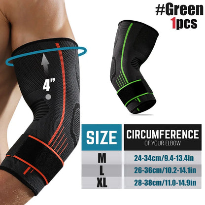 Therapeutische Ellbogen-Kompressionsbandage – Verstellbarer Riemen zur Schmerzlinderung und Stabilisierung