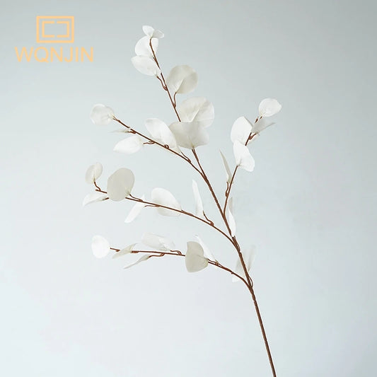 92m Artificial Eucalyptus Foliage & Silver Dollar Leaves