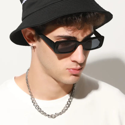 rectangle sunglasses, retro sunglasses