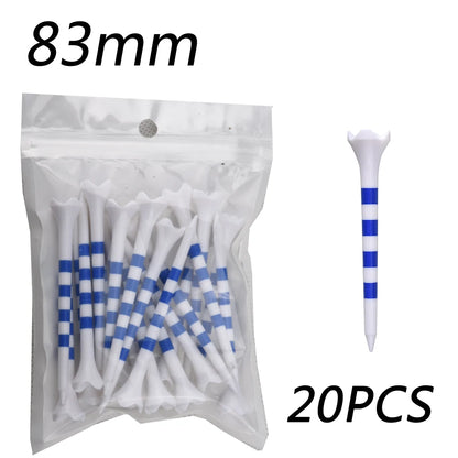 Colored Golf Tee - Durable Four-fork Plastic Golf Tee Set