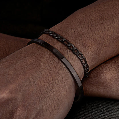 Metall-Twist-Kettenarmband-Set für Damen