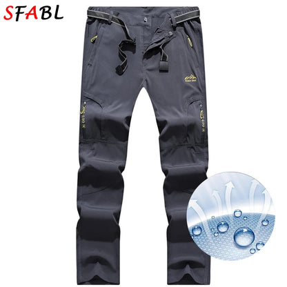 SFABL 5XL Quick-Dry Hiking Pants for Men