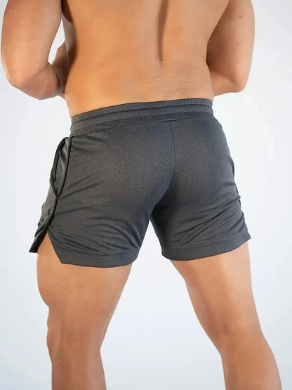 Atmungsaktive, schnell trocknende Mesh-Gym-Shorts für Herren
