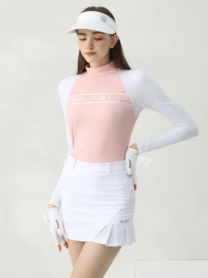 Breathable Long Sleeve Golf Dress for Women